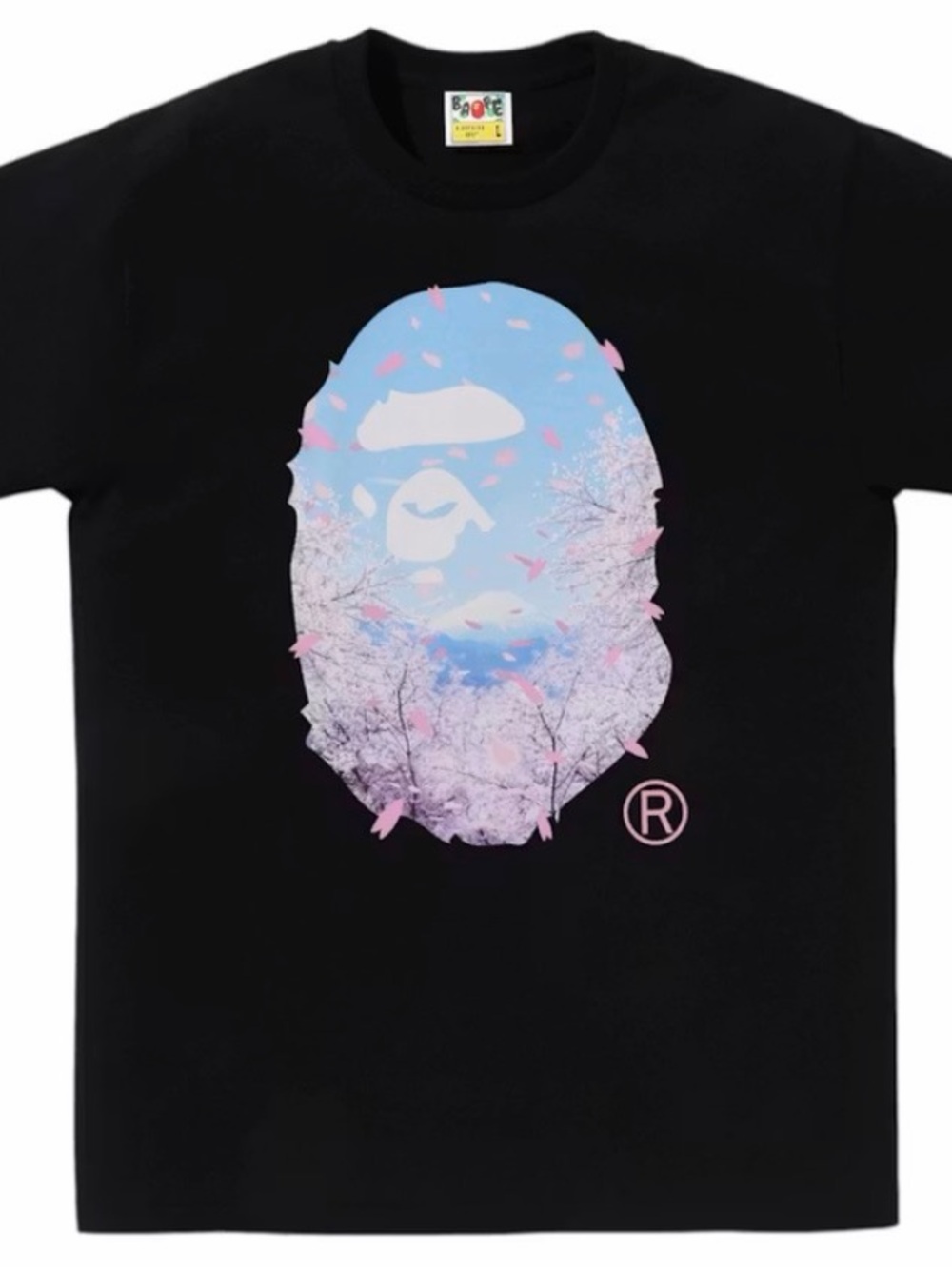 Bape Sakura Photo head ape tee 🩷💙